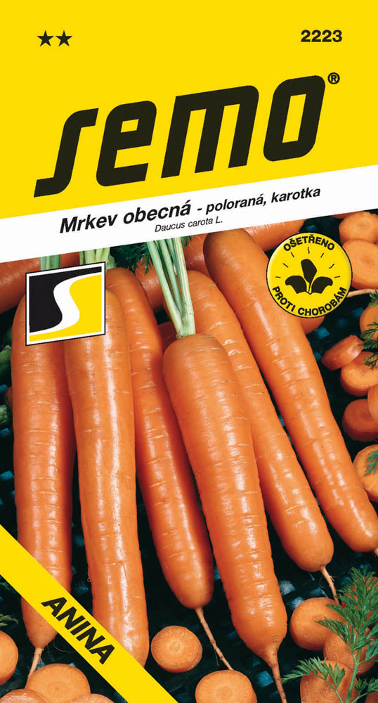 Osivo zeleniny - Mrkev karotka Anina poloraná