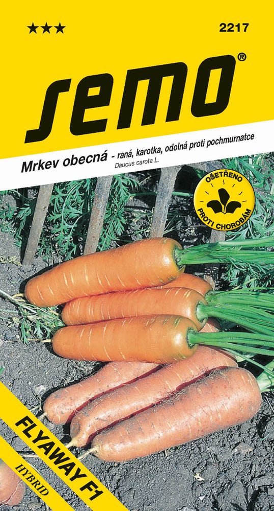 Osivo zeleniny - Mrkev karotka Flayaway F1 raná