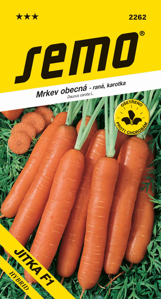 Osivo zeleniny - Mrkev karotka Jitka F1