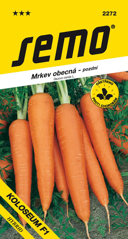 Osivo zeleniny - Mrkev Koloseum F1 pozdní