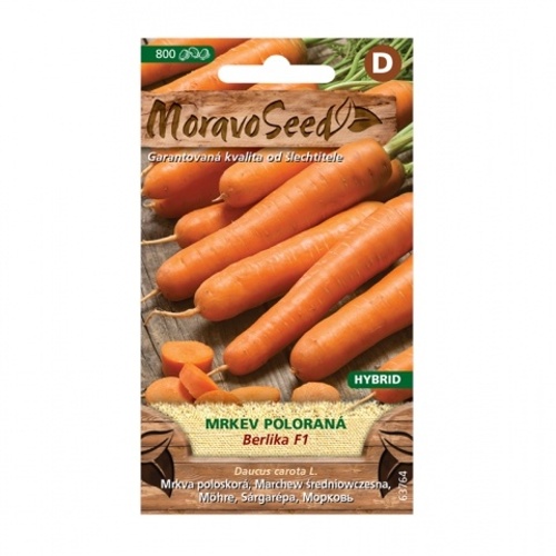 Osivo zeleniny - Mrkev poloraná BERLIKA F1 (MS)