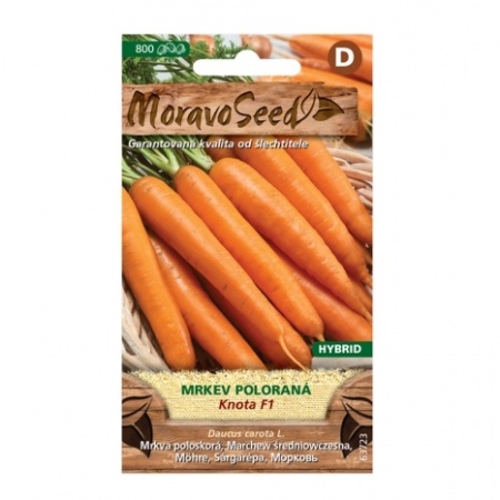 Osivo zeleniny - Mrkev poloraná KNOTA F1 (MS)