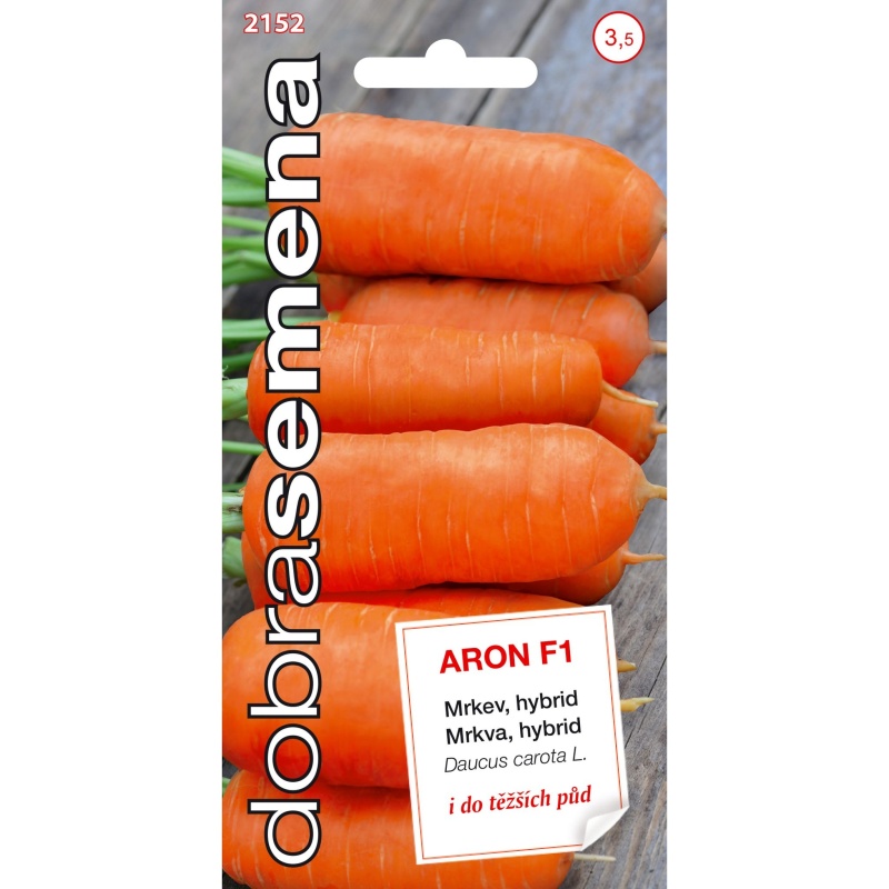 Osivo zeleniny - Mrkev raná ARON F1 (DS)