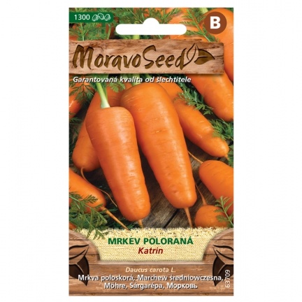 Osivo zeleniny - Mrkev raná KATRIN (MS)