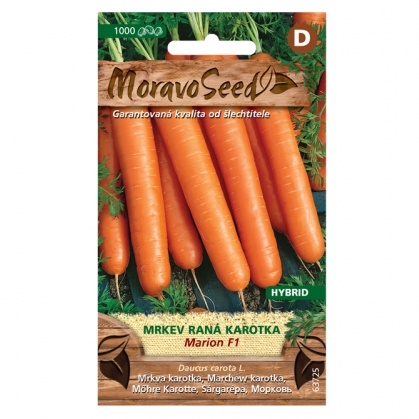 Osivo zeleniny - Mrkev raná MARION F1 rychlení (MS)