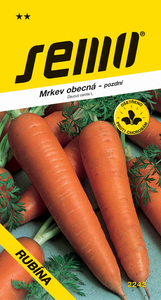 Osivo zeleniny - Mrkev Rubína pozdní
