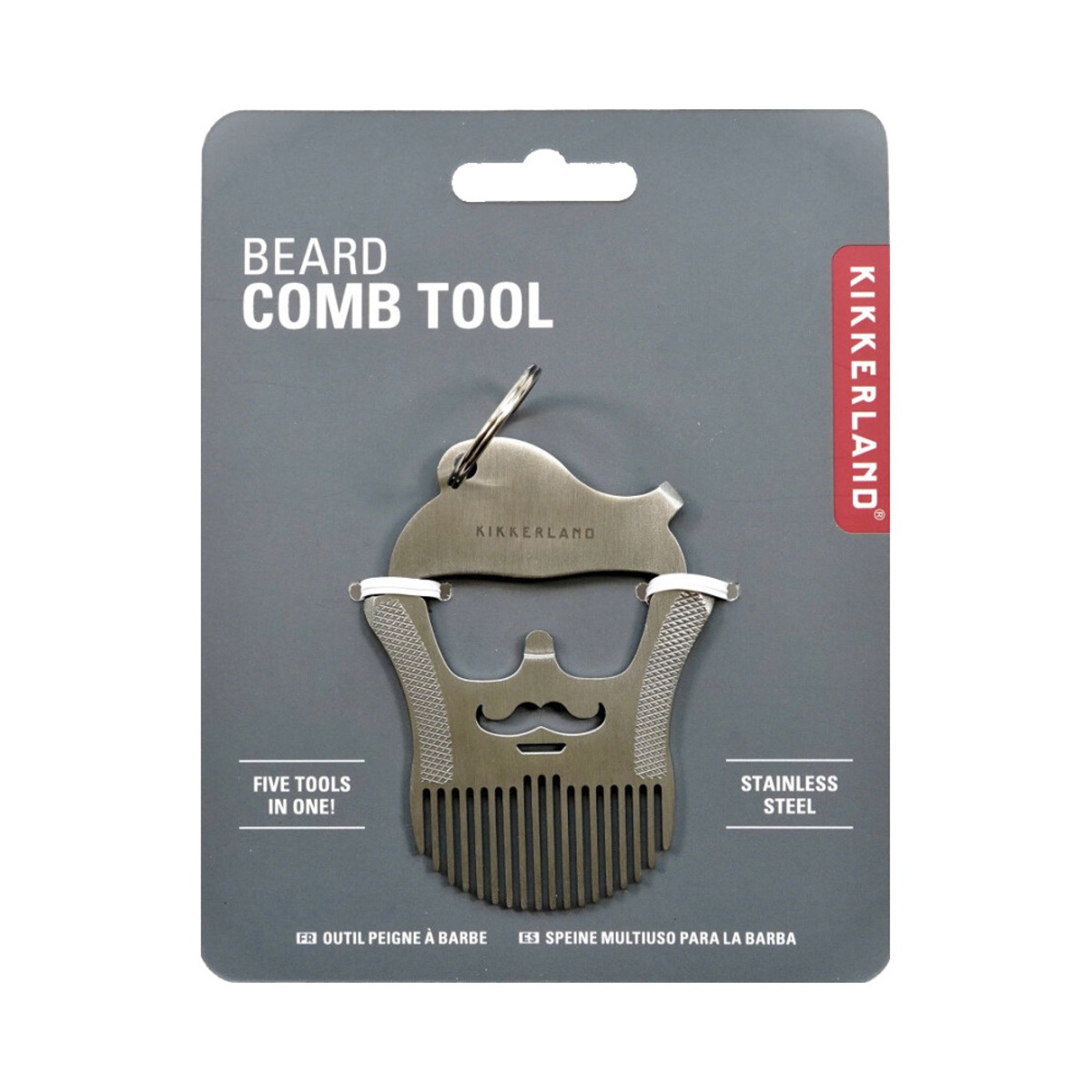 Domácí potřeby - Multifunkční nerezový nástroj pro muže 5 v 1