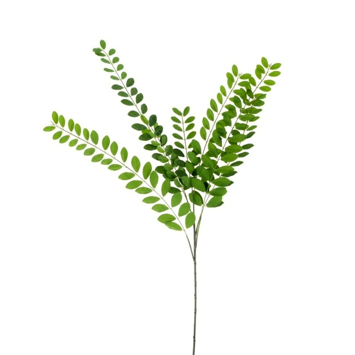 Celoroční umělé květiny - Muraja trs listů umělé zelené 94cm