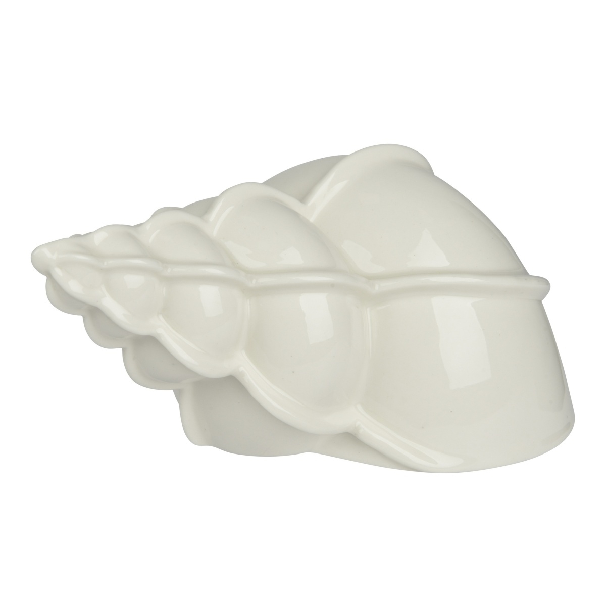 Keramické dekorace - Mušle porcelánová 8x17cm