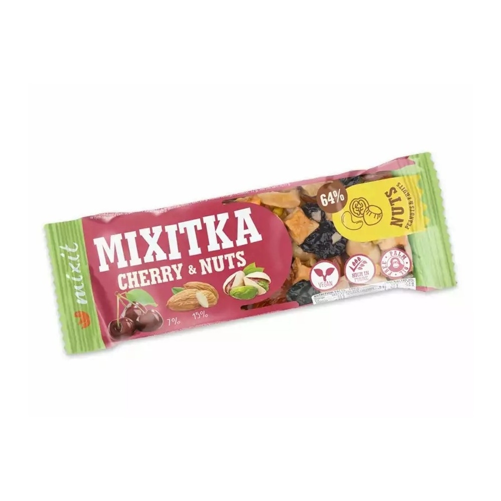 Mixit - Müsli tyčinka MIXITKA višeň a pistácie 40g