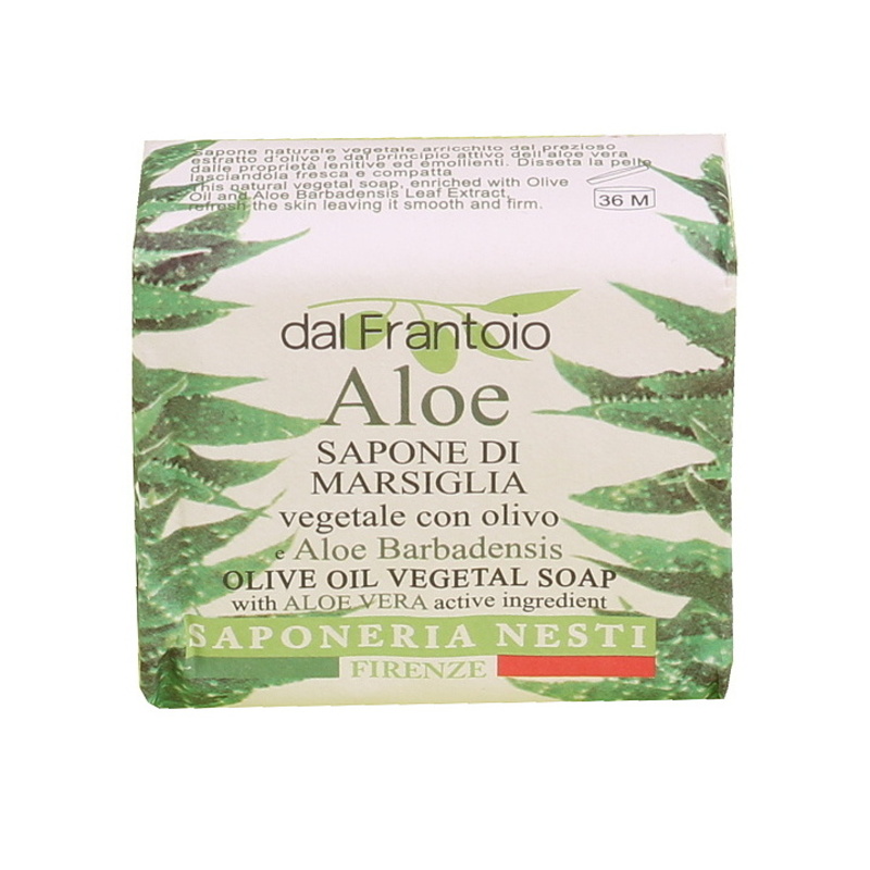 Přírodní kosmetika - Mýdlo DAL FRANTOIO Aloe 100g