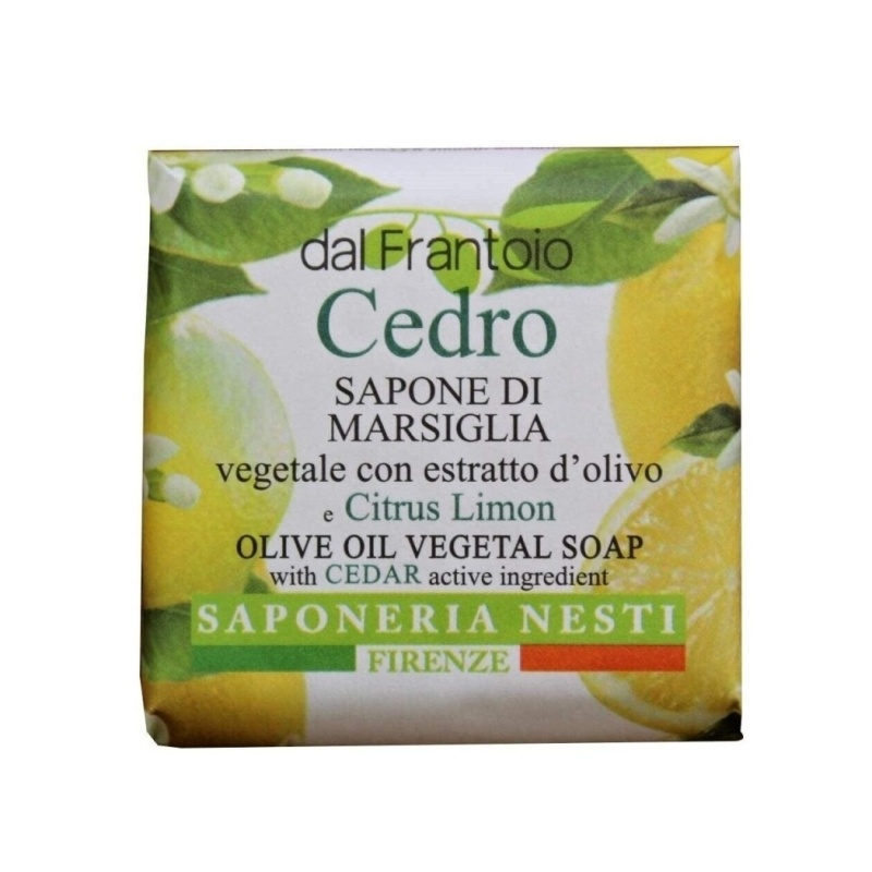 Vonná mýdla - Mýdlo DAL FRANTOIO Cedro 100g