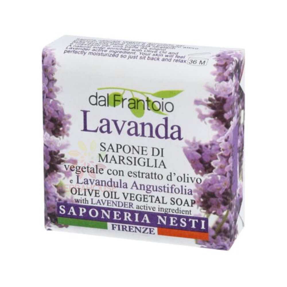 Vonná mýdla - Mýdlo DAL FRANTOIO Lavanda 100g