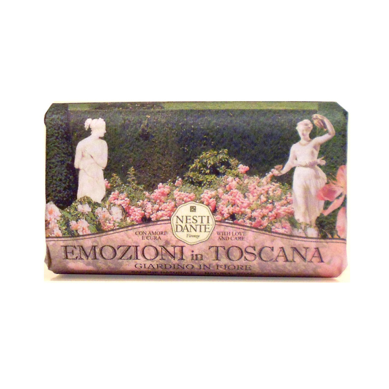 Tuhá mýdla - Mýdlo EMOZIONI IN TOSCANA Blooming Gardens 250g