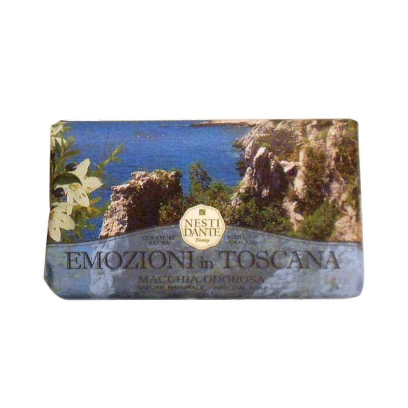 Tuhá mýdla - Mýdlo EMOZIONI IN TOSCANA Mediterannean Touch 250g
