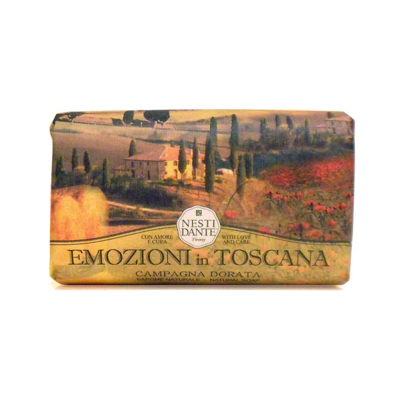 Tuhá mýdla - Mýdlo EMOZIONI IN TOSCANA The Golden Countryside 250g