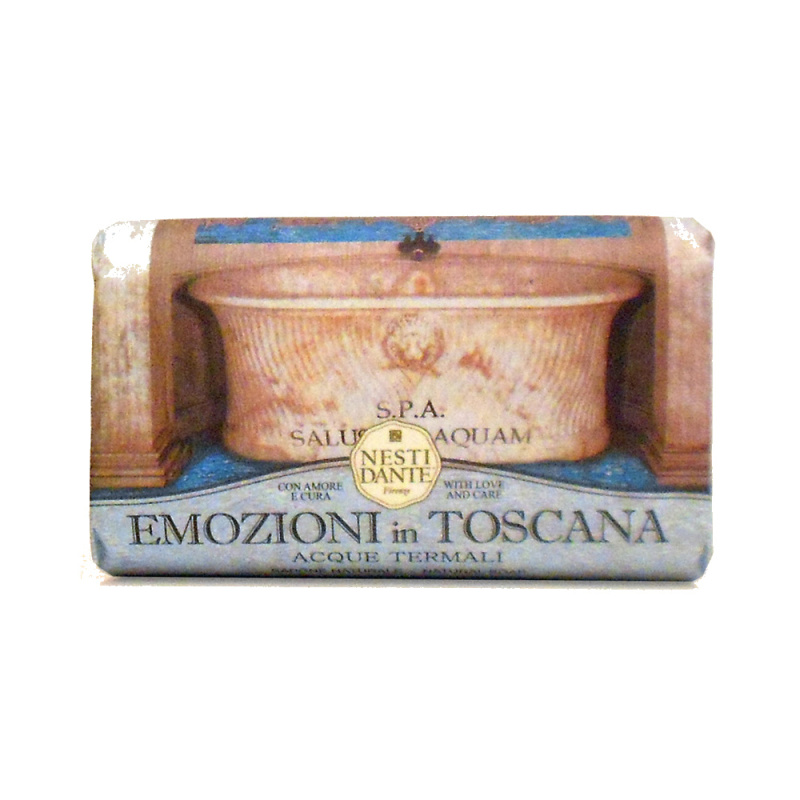 Tuhá mýdla - Mýdlo EMOZIONI IN TOSCANA Thermal Water 250g