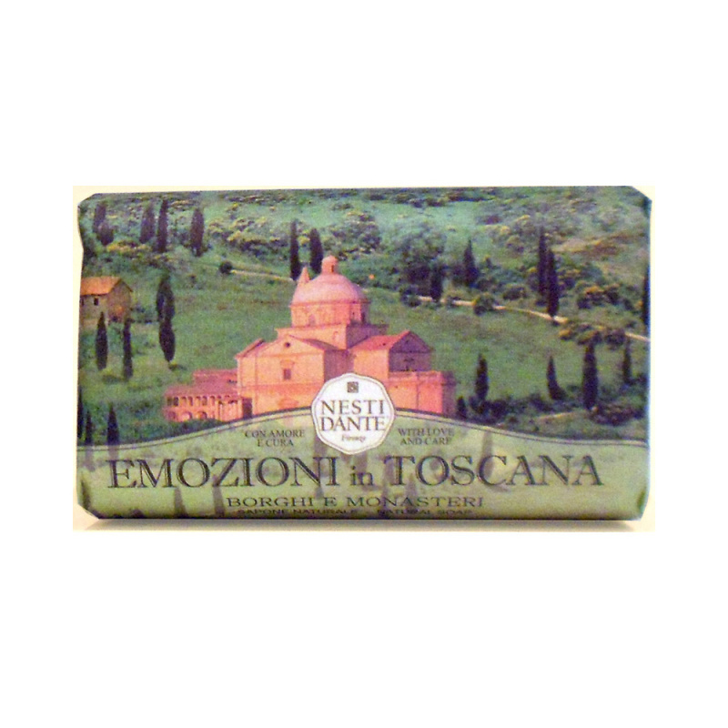 Tuhá mýdla - Mýdlo EMOZIONI IN TOSCANA Villages & Monasteries 250g