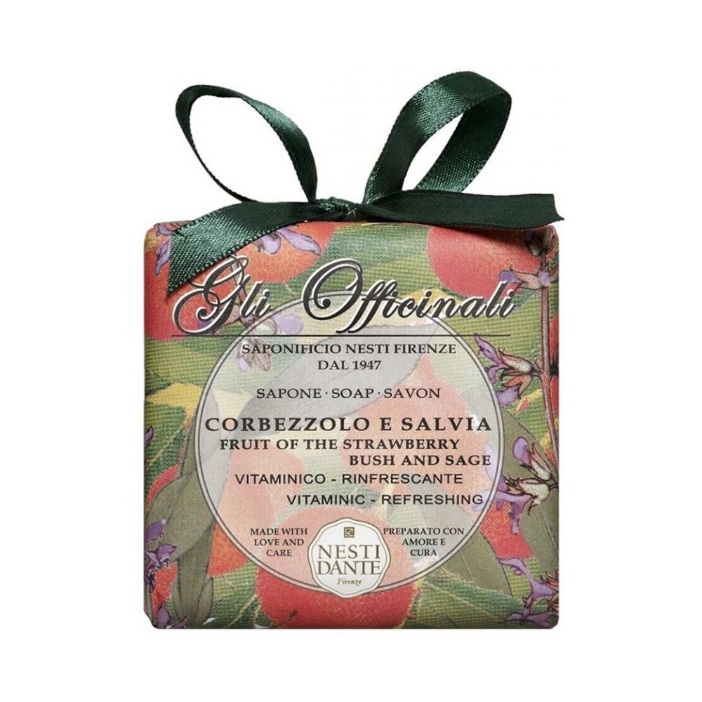 Vonná mýdla - Mýdlo GLI OFFICINALI Strawberry tree & Sage 200g