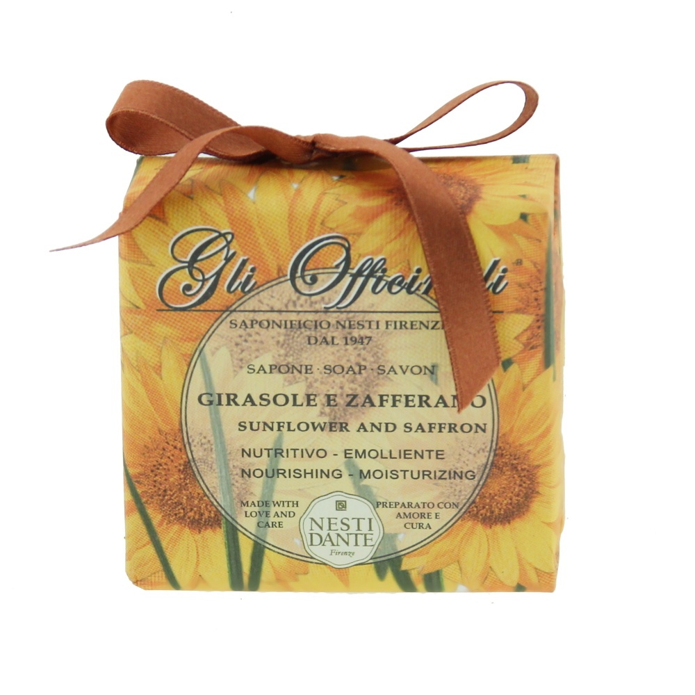 Tuhá mýdla - Mýdlo GLI OFFICINALI Sunflower & Saffron 200g