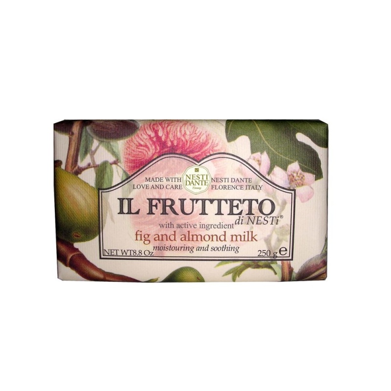 Tuhá mýdla - Mýdlo IL FRUTTETO Fig & Almond milk 250g