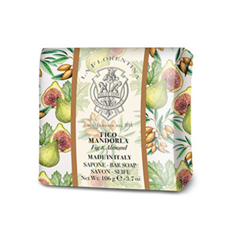 Tuhá mýdla - Mýdlo La Florentina Fig & Almond 106g