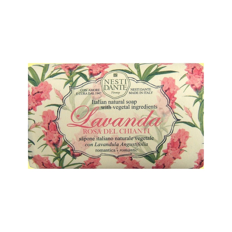 Tuhá mýdla - Mýdlo LAVANDA Rosa del Chianti 150g