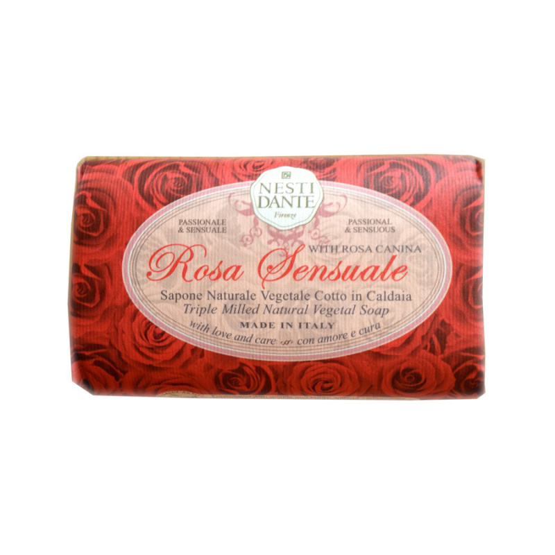 Tuhá mýdla - Mýdlo LE ROSE Rosa Sensuale 150g