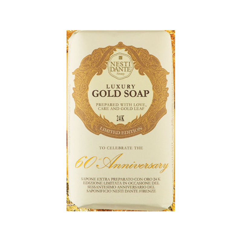 Tuhá mýdla - Mýdlo LUXURY Gold 250g