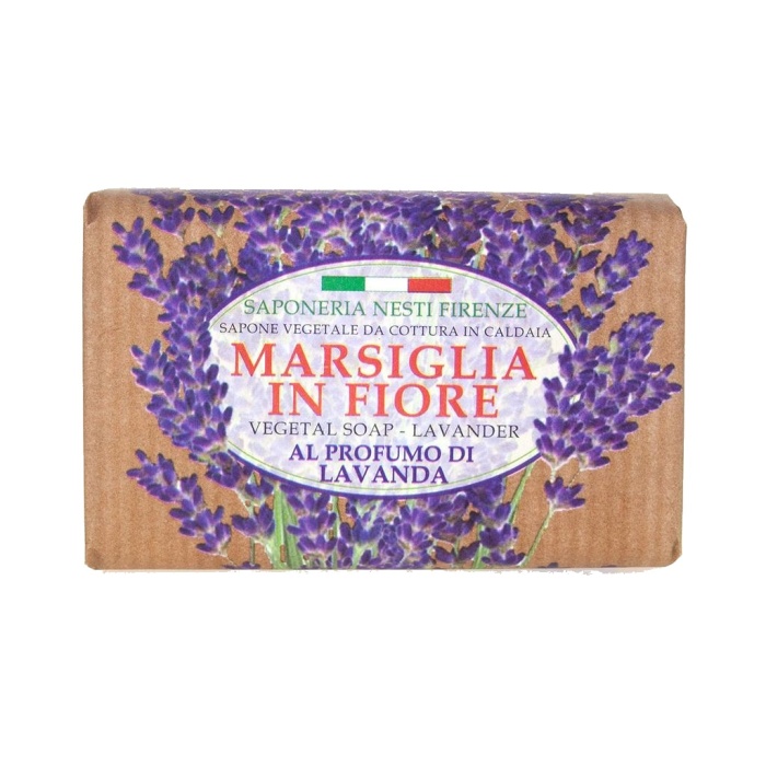 Vonná mýdla - Mýdlo MARSIGLIA IN FIORE Lavander 125g