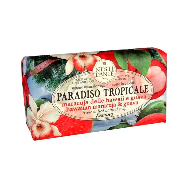 Tuhá mýdla - Mýdlo PARADISO TROPICALE Hawaian Maracuja & Guava 250g