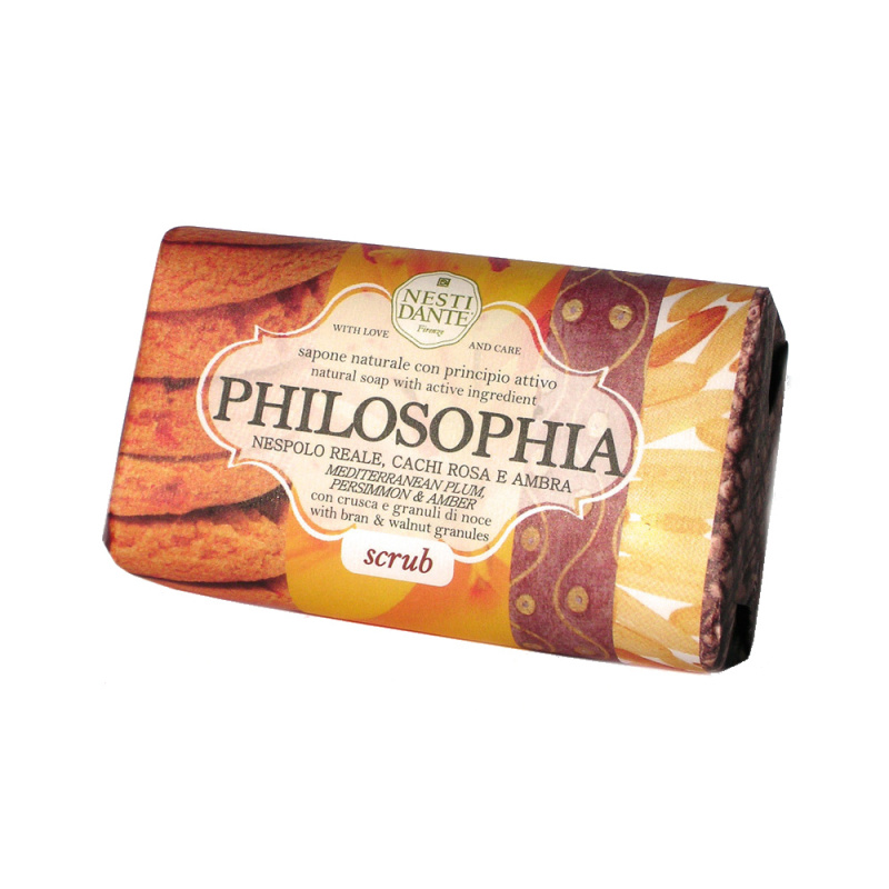 Tuhá mýdla - Mýdlo PHILOSOPHIA Scrub 250g