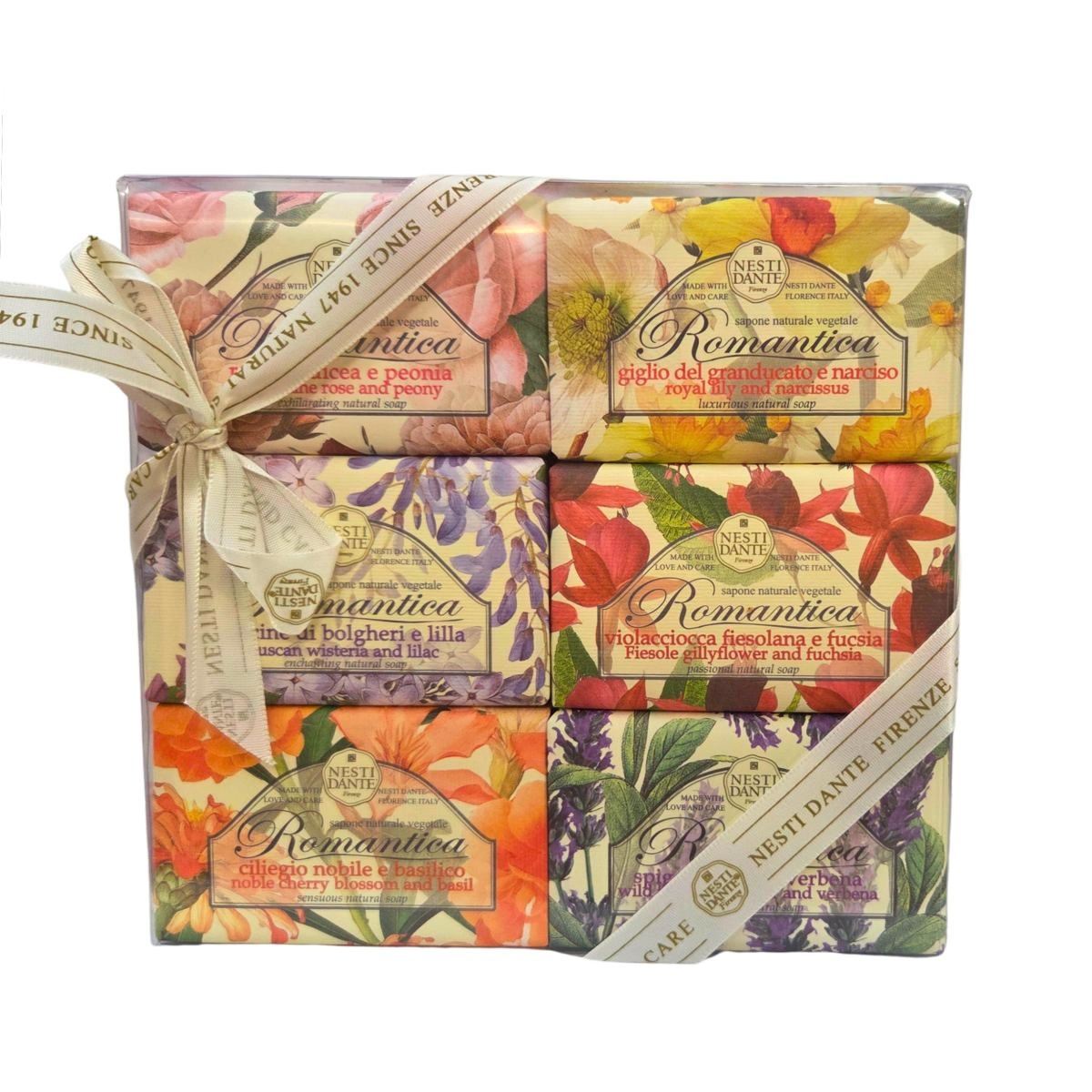 Tuhá mýdla - Mýdlo ROMANTICA 150g/6ks