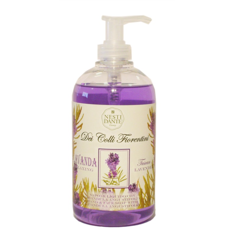 Tekutá mýdla a gely - Mýdlo s pumpičkou DEI COLLI FIORENTINI Lavande 500ml
