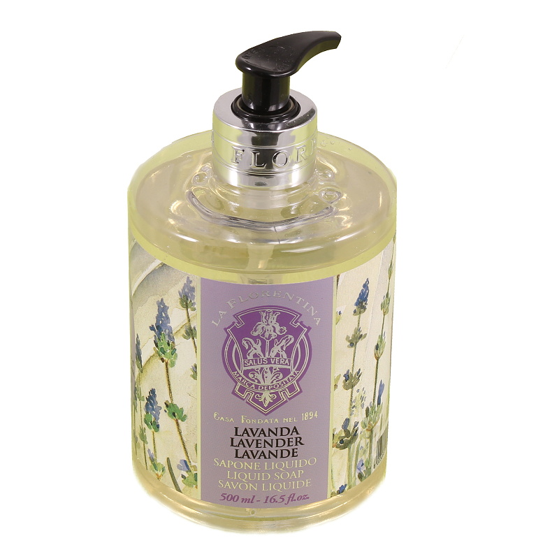 Tekutá mýdla a gely - Mýdlo s pumpičkou La Florentina Lavanda 500ml