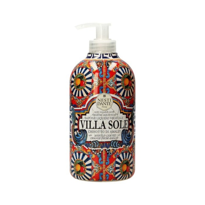 Vonná mýdla - Mýdlo s pumpičkou VILLA SOLE Chinotto di Amalfi 500ml