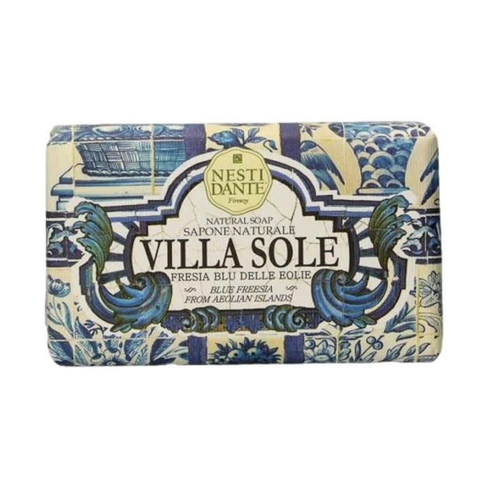 Vonná mýdla - Mýdlo VILLA SOLE Fresia Blu Delle Eolie 250g