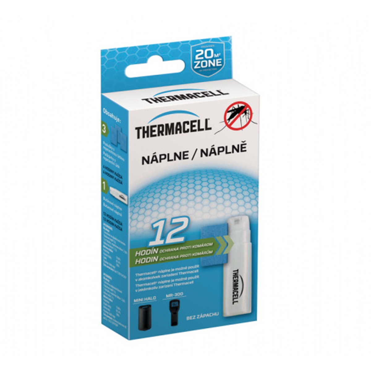 Přípravky proti hmyzu - Náhradní náplňTHERMACELL 12h Mini Halo/MR300 1ks+3ks