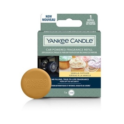 Vůně do auta - Náplň do difuzéru YANKEE CANDLE Car Powered Vanilla Cupcake
