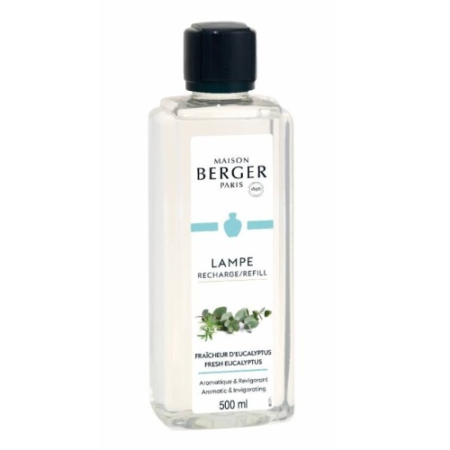 Dekorace - Náplň do katalytické lampy Fresh Eucalyptus BERGER 500ml