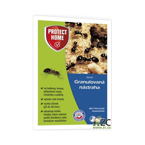Zahradní chemie - Nástraha proti mravencům granule 140g PROTECT HOME