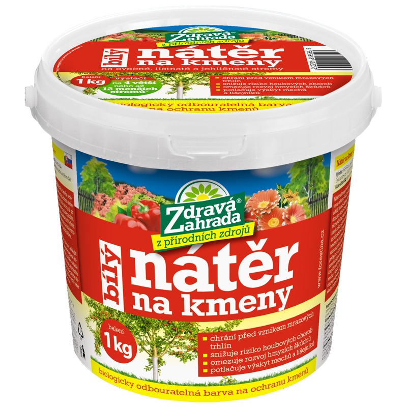 Zahradní chemie - Nátěr na stromy Zdravá zahrada 1kg