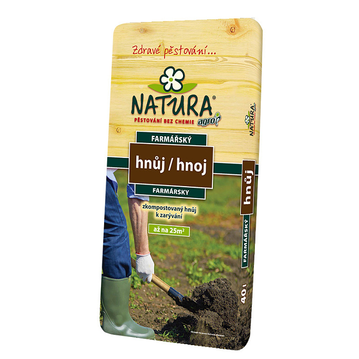 Hnojiva - NATURA hnůj farmářský 40l