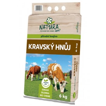 Hnojiva - NATURA hnůj kravský 6kg