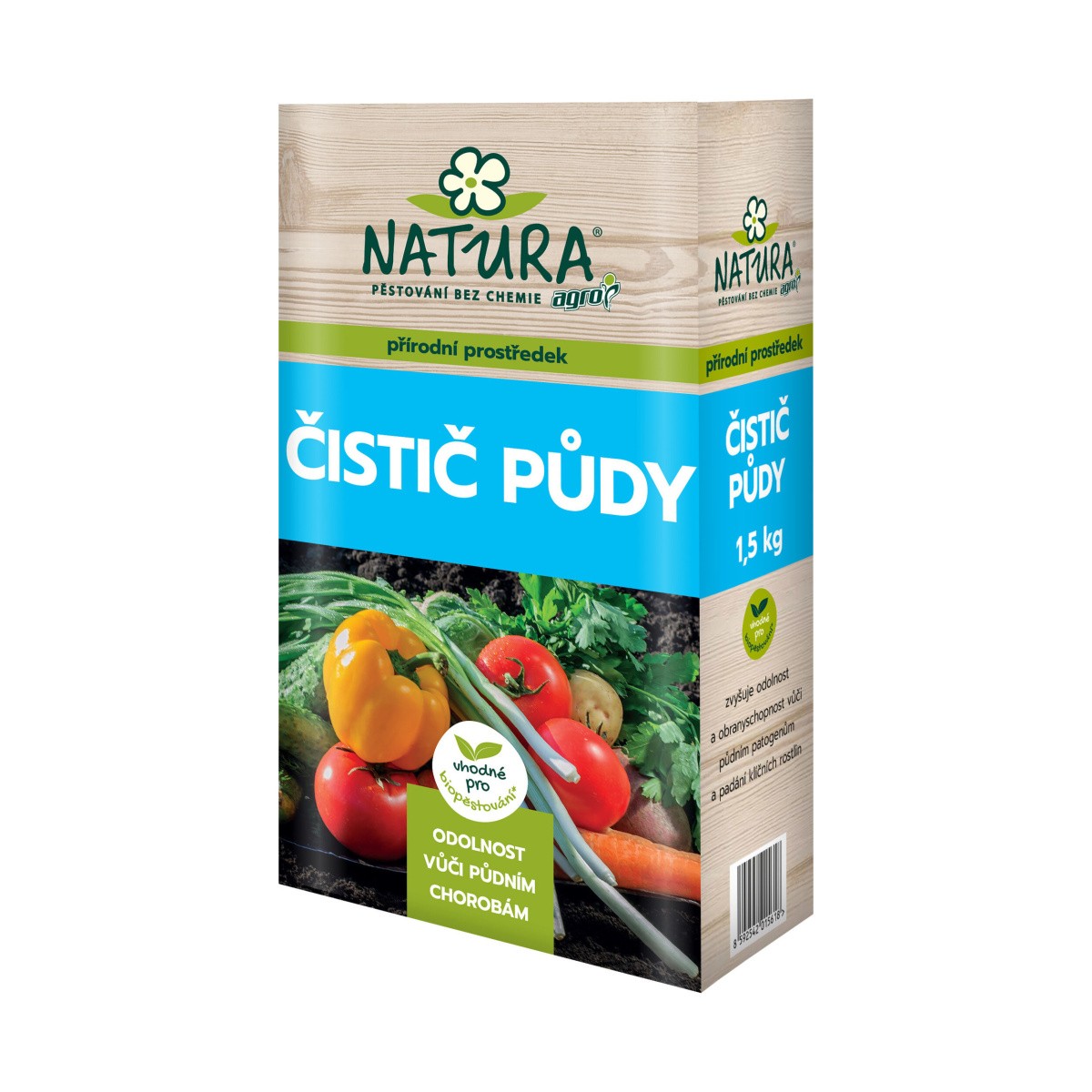 Granulovaná hnojiva - NATURA Přírodní čistič půdy 1,5kg