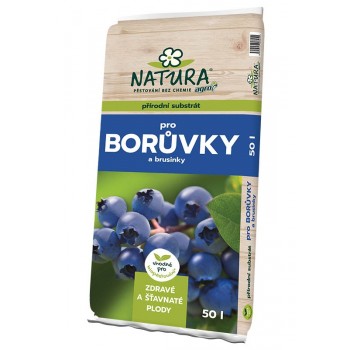Substráty a mulče - NATURA Substrát pro borůvky a brusinky 50l