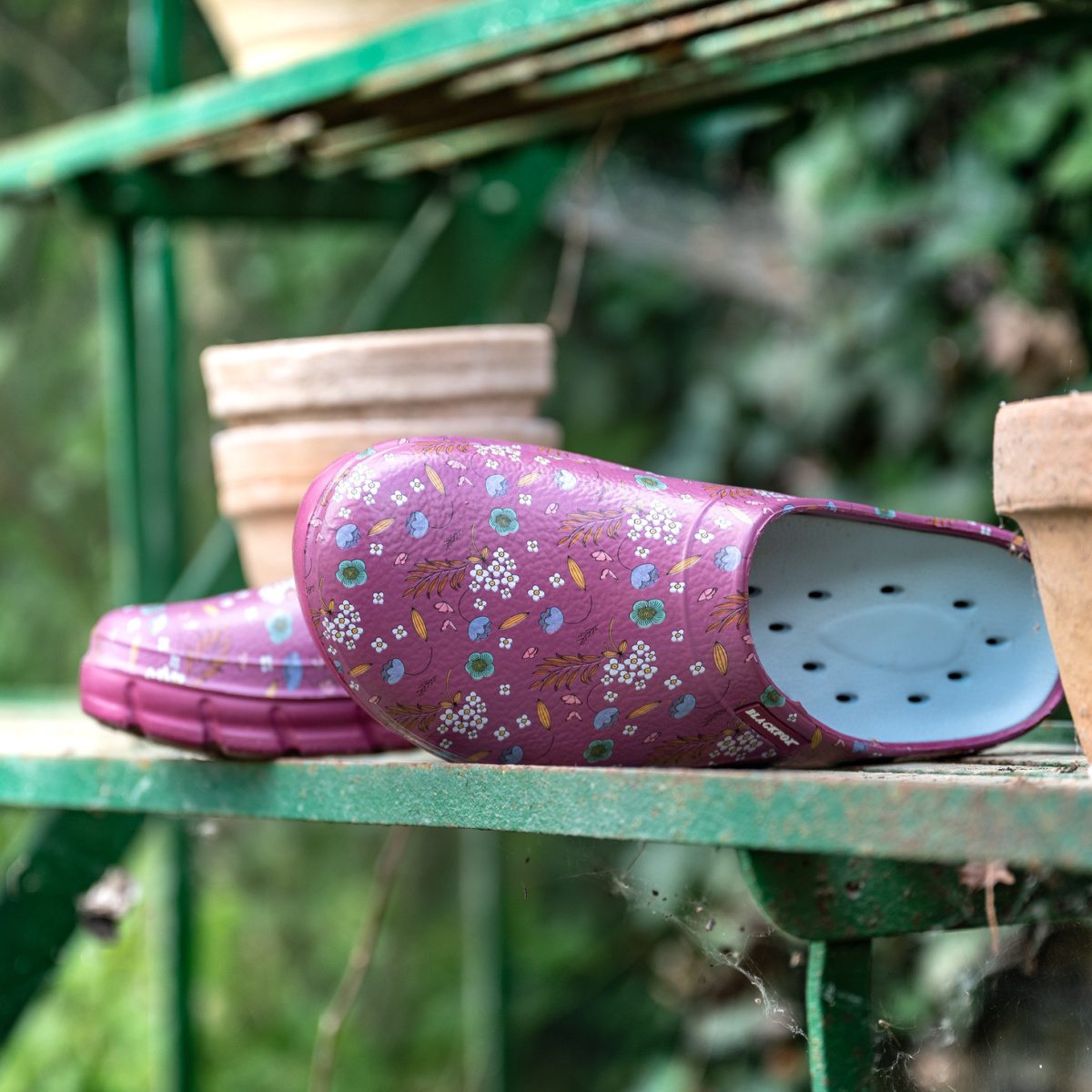 Nazouváky dámské LILY tm.růžové vel.39-1