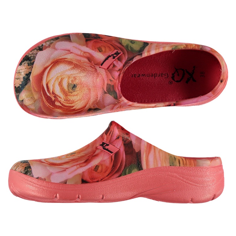 Nazouváky dámské růže velikost 38-0