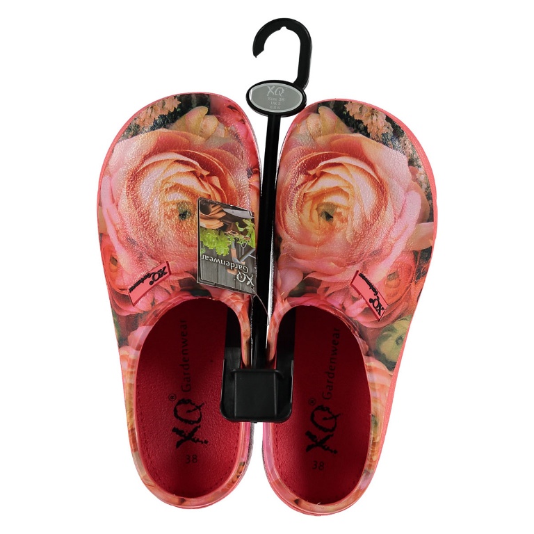 Nazouváky dámské růže velikost 39-0