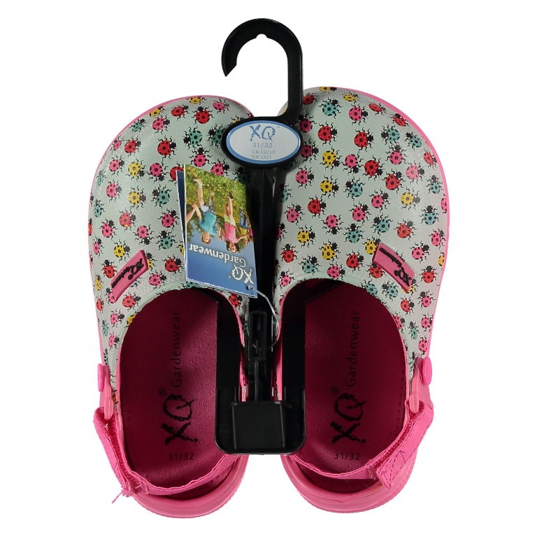 Holinky a zahradní obuv - Nazouváky dívčí s beruškami velikost 35/36